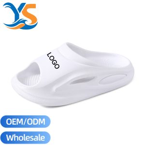 Bulk Lightweight EVA Sport Slides, Custom Unisex Thick Platform Slippers Wholesale