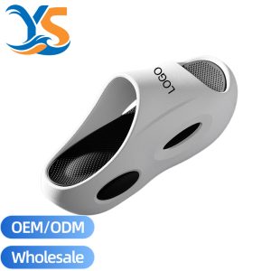 Bulk Side Hollow EVA Sport Slides, Solid Thick Platform Slippers With Detachable Massage Insole Wholesale Supply